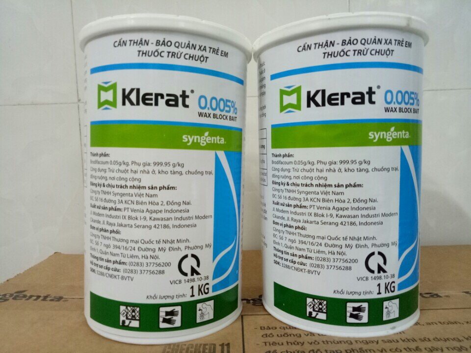 Thuốc diệt chuột Klerat