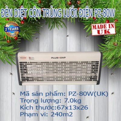 Đèn diệt côn trùng Pluszap PZ-80W