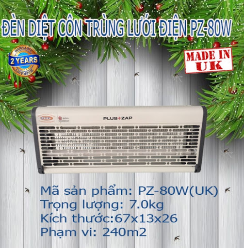 Đèn diệt côn trùng Pluszap PZ-80W