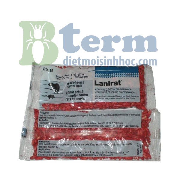 Thuốc diệt chuột Lanirat